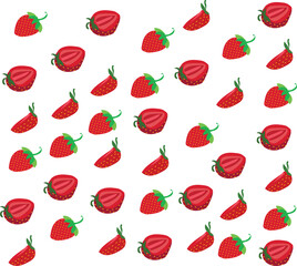 strawberry pattern