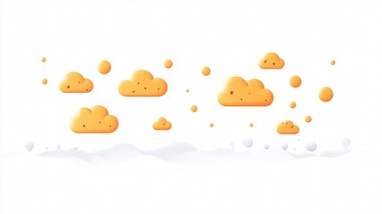 Cracker Clouds in a Milk Splash: A Whimsical Food Fantasy