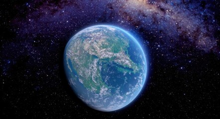 Obraz premium Earth in Focus: High-Detail Satellite Imagery of Our Planet.