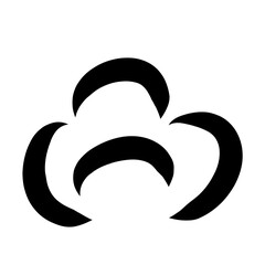 Smells line hot air icon set  hot aroma  smells or fumes