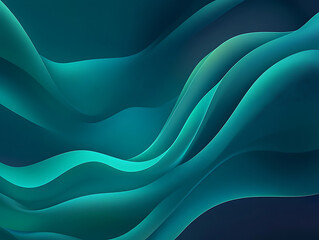 Fototapeta premium Abstract Gradient Background in Green and Blue with Grainy Texture,texture, blur, abstract, background,Green abstract geometric scratches, abstract poster with wavy lines and circles,High-resolution