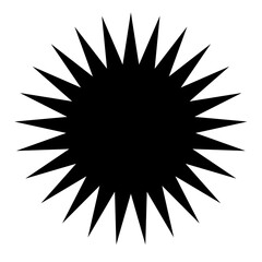 price sticker  sale or discount sticker  sunburst badges