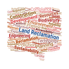 Land Reclamation Word Cloud