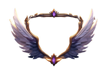 Elegant Bronze Frame with Crown and Gemstone Accents