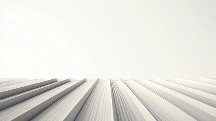 Obraz premium Open Book Pages: Stacked White Books on a White Background