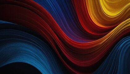 Colorful abstract wave background, colorful paper cut
8