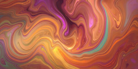 Fototapeta premium Vibrant, swirling hues create an abstract, dreamy backdrop, fantasy,element