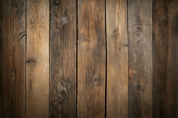 Naklejka premium Vintage wooden background with a beautiful wood texture for design and decoration, Light brown natural wood texture, old oak table, texture of walnut wood, wooden texture. Generative Ai