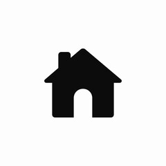 real estate house icon sign vector