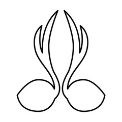 scout day coconut shoots vector