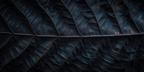 Fototapeta premium Detailed Close-up of Leaf Venation