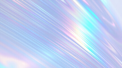 Obraz premium abstract pastel holographic rays background , iridescent rainbow colors , dreamy visual effect, digital art, 