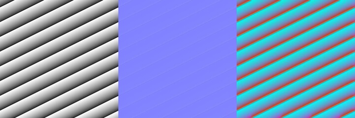 Gradient Diagonal Pop Seamless Tiled Texture Height Map Normal Map RGB Mask AO Map
