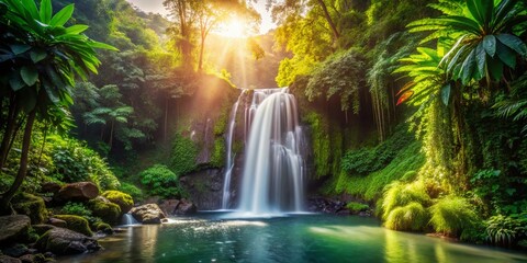 Grenada Concord Waterfall: Lush Tropical Paradise, Cascading Water, Island Escape