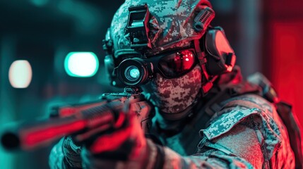 Night Ops: Urban Warfare Soldier
