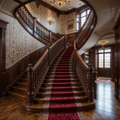 Obraz premium staircase in the house