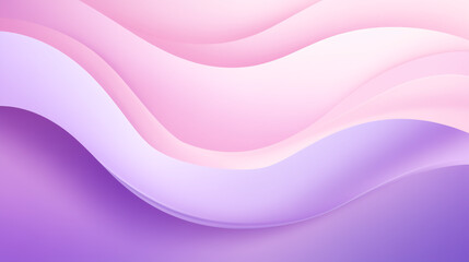 Abstract waves in soft pink and purple colors