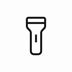 flash light icon sign vector
