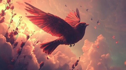 National Bird Day Concept