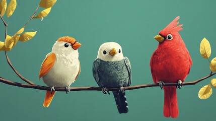 National Bird Day Concept