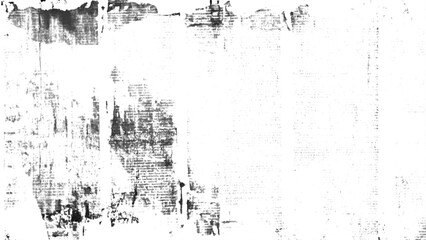 Obraz premium Newspapers seamless pattern with old vintage unreadable paper texture background. Newspaper with old grunge vintage unreadable paper texture background. Vector white and black newspaper paper grunge. 
