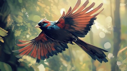 National Bird Day Concept