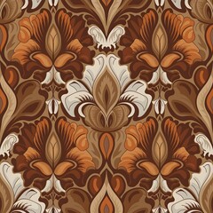 Victorian wallpaper pattern