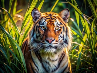 Hidden Tiger: 4K Urban Exploration Wildlife Photography