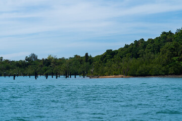 Ao Phang Nga National Park and coastline of Phuket