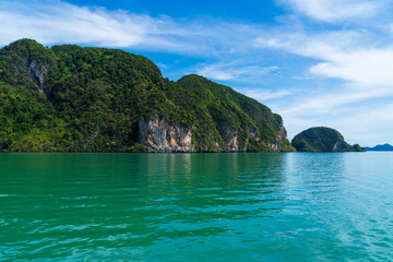 Obraz premium Ao Phang Nga National Park and coastline of Phuket