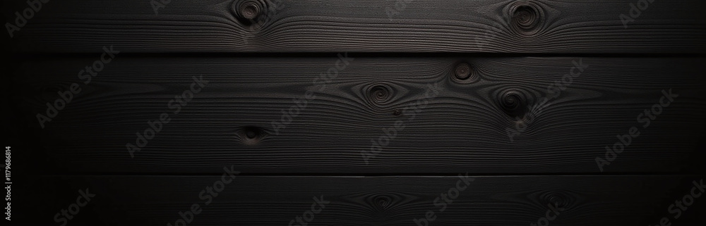 Poster A Dark Wood Background Features A Texture Resembling Old Planks With Visible Knots And Grain, Suitable For Banners And Signage. 00002