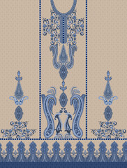 Pakistani kurti for digital print.Digital kurti design.