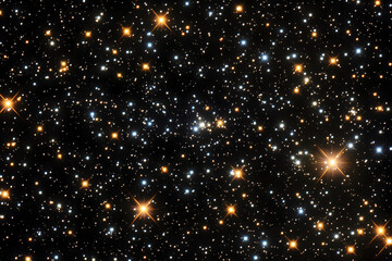 Fototapeta premium Endless Universe: A Starry Night Illustrating Infinite Possibilities