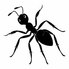 Ant Black silhouette