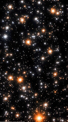 Obraz premium Endless Universe: A Starry Night Illustrating Infinite Possibilities