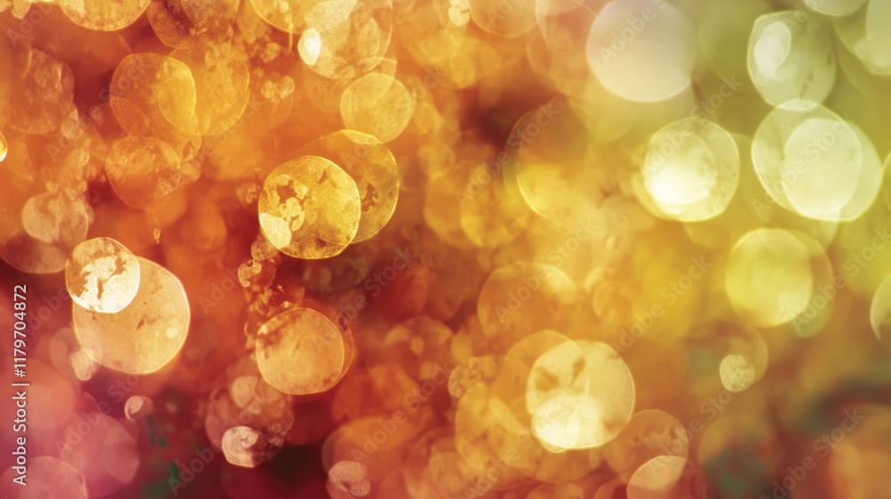 Aufkleber colorful bokeh light background in vintage style with soft focus and abstract defocused dots creatin