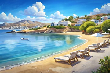 beach in the maldives swimming pool in tropical beach hotel resort. Coconut palm trees at poolside. Summer travel vacation background concept. Amazing relax, freedom scenic