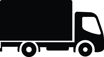 Truck clip art design on plain white transparent isolated background for card, shirt, hoodie, sweatshirt, apparel, tag, mug, icon, poster or badge