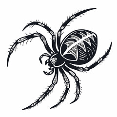 Spider Black silhouette
