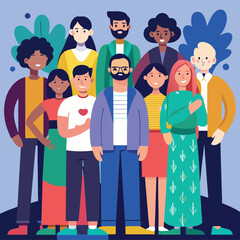 Solidarity concept illustration
