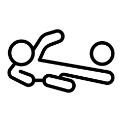 Tackling Vector Line Icon Design © Haris