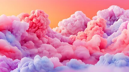 Obraz premium Vibrant Sky of Water and Colorful Powder, a mesmerizing scene where hues blend in a dynamic display, evoking a sense of celebration and joy.