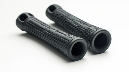 Black Rubber Bike Grips for Enhanced Comfort and Control