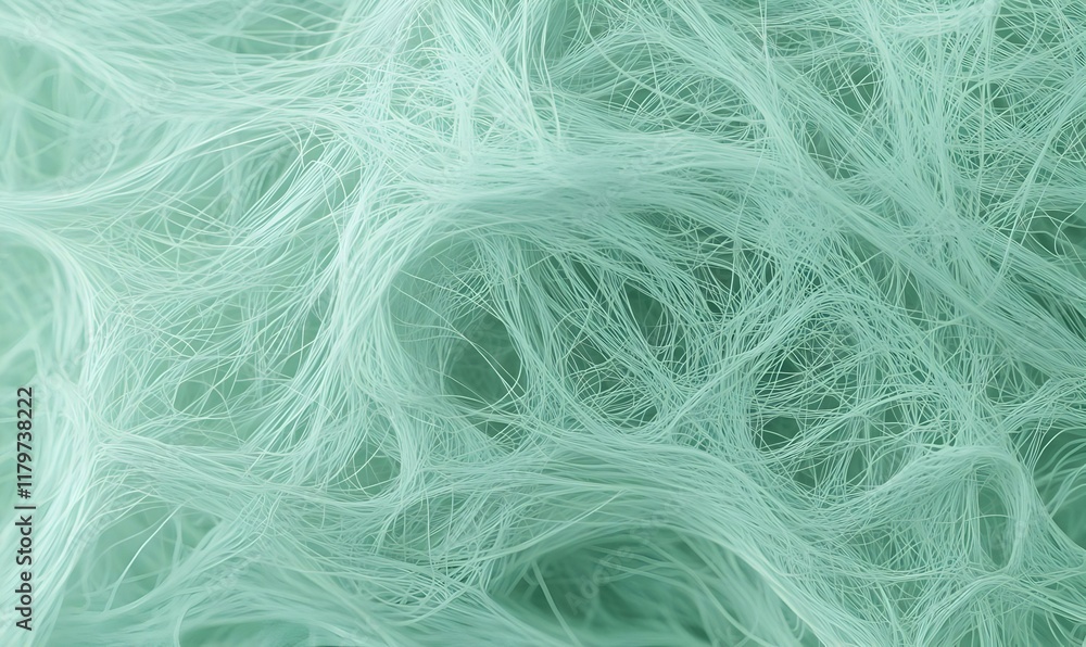 Poster interwoven connections, a dynamic arrangement of abstract lines creating a complex web, evoking move
