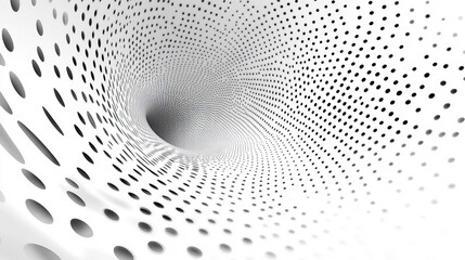 Minimalist abstract design with gradients background, Monochrome Fluidity