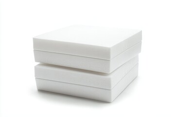 Impact resistant foam container on a white backdrop
