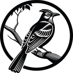 Naklejka premium illustration of a bird