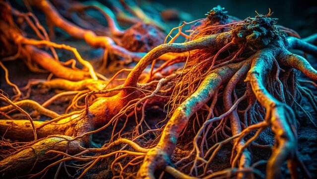 Low Light Photography of Arracacia Xanthorrhiza Root Vegetable