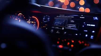 Dynamic Dashboard Displaying Multiple Vehicles with Various Data Metrics Highlighting Automotive Performance and Trends
