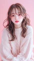 バナー素材　女性